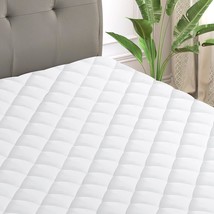 Bdeus Quilted Fitted Mattress Pad For King Size, Soft And Breathable, Noiseless, - £26.88 GBP