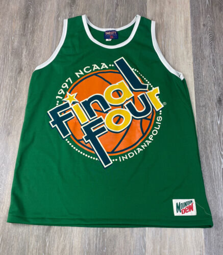 Vintage 1997 NCAA Basketball Final Four Tank Top Adult XL Mountain Dew - £12.43 GBP