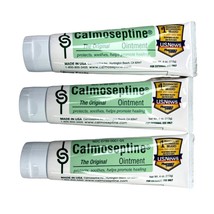 Calmoseptine Ointment Tube 4oz Skin Protectant  New Inventory  3 Pack - £24.10 GBP