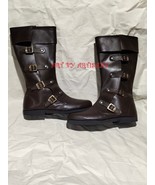 Medieval Leather Boots | Renaissance SCA LARP Mens Boots | Reenactment B... - £58.63 GBP