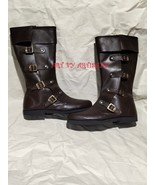 Medieval Leather Boots | Renaissance SCA LARP Mens Boots | Reenactment B... - $75.00