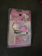 Sanrio Hello Kitty Stapler with 1000 pcs Staples Office School PINK (BN22) - £10.16 GBP