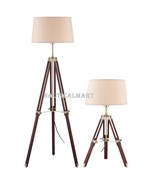 Tripod Adjustable Lamp Set Floor Lamp and Table Lamp Classic Home Lamps  - £221.09 GBP
