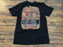 Iya Terra 2023 Tour Band T-Shirt Black Cities List Adult Medium Music Re... - $29.69