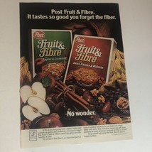 1983 Post Fruit &amp; Fibre Cereal Print Ad Advertisement Vintage Pa2 - £4.72 GBP