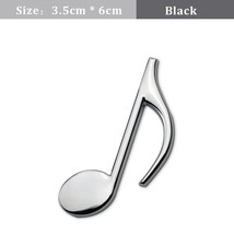 Car Styling  Musical Note Rear Trunk Emblem Side  Personalized Logo Decal Sticke - £38.51 GBP