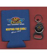 J&amp;P Cycles new Koozie and Keychain/Opener - $4.78 CAD