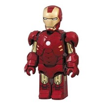 Medicom Toy Marvel Movie Iron Man 2 Kubrick 100% Block Figure Mark IV 4 - £36.16 GBP