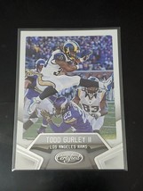 B138 2016 Certified Mirror Silver Los Angeles Rams Football #81 Todd Gurley /499 - £1.55 GBP