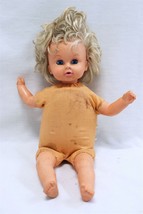 ORIGINAL Vintage Goldberger 16&quot; Soft Body Blonde Baby Doll  - £23.73 GBP