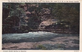 Big Spring State Park Van Buren Missouri MO Ozarks Postcard D11 - $2.99