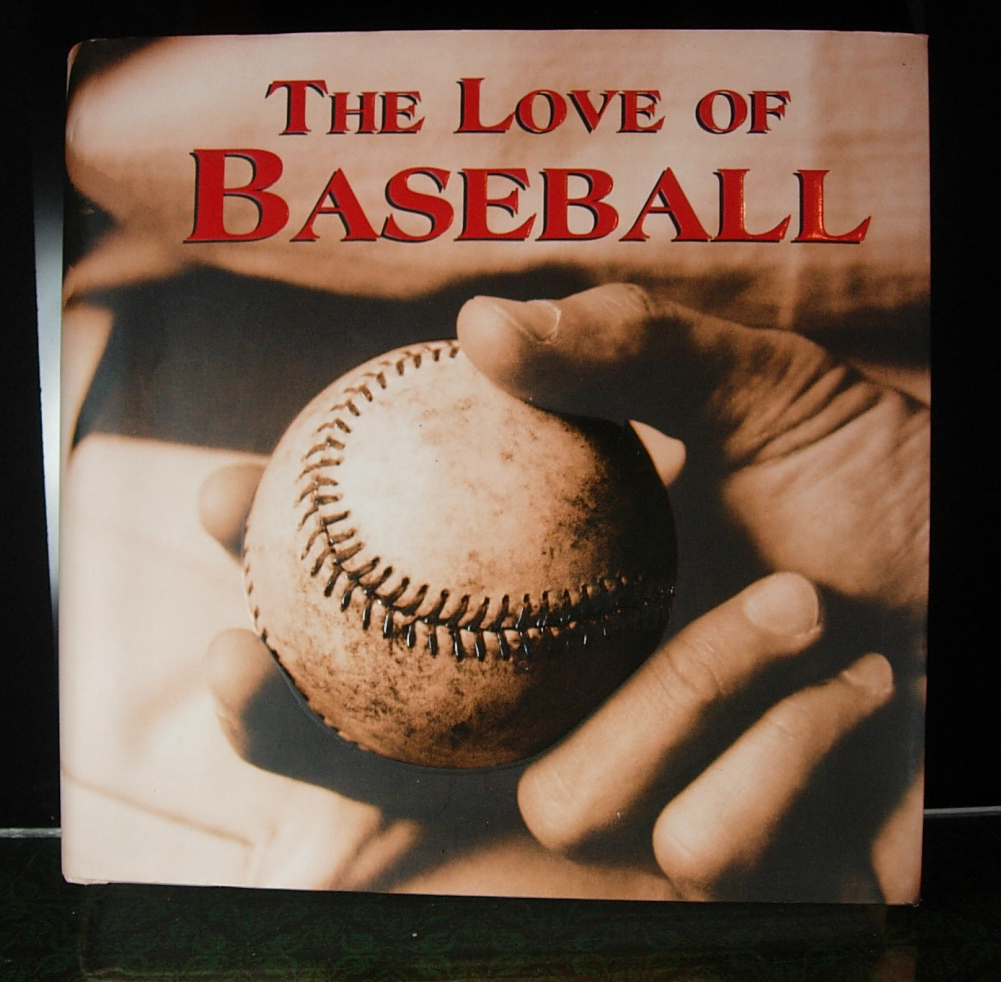 Primary image for For the Love of Baseball Book Great gift for men Sports fan Groomsman gift dads 