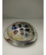 4 1/2&quot; Glass Colorful Paperweight (Under the Sea) - £38.61 GBP