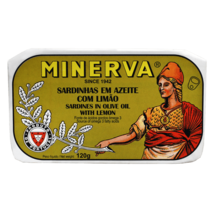 Minerva Gourmet - Canned Sardines with Lemon - 5 tins x 120 gr - $80.62 CAD