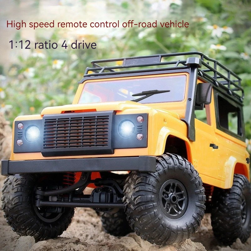 Mangniu Rc Model Mn90 Land Rover Defender 4wd Off-road Vehicle 1:12 Simulation - $94.99+