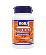 NOW Foods 7-Keto 100 mg., 60 Vegetarian Capsules - $36.29 CAD