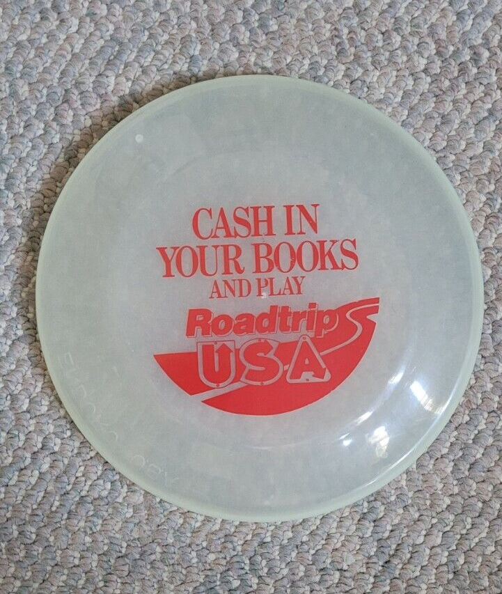 Vintage Enduro Frisbee Roadtrip USA Cash In Your Books and Play Outside ... - $11.99