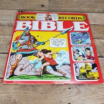 The Children&#39;s Bible 2xLP Full Color Book 1974 Peter Pan DM-101 ULTRASONIC - £23.35 GBP