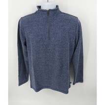 Gap Men&#39;s Half Zip Pullover Blue Sweater Large NWT - £17.40 GBP