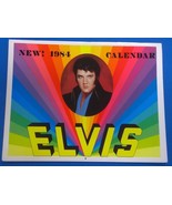 1984 ELVIS CALENDAR 11&quot; x 14&quot; full-color wall calendar (Scarborough Books) - $14.84