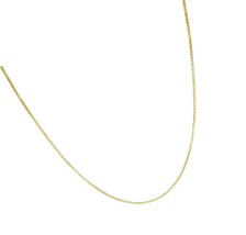 Jewelry Company 14K Solid Gold 0.7mm Box Chain 16 - - £409.24 GBP