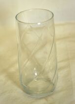 Libbey Clear Swirl Drinking Glass b - $183.57 MXN