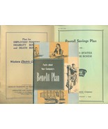 WESTERN ELECTRIC three vintage booklets (circa 1940s) - $13.56 CAD
