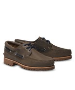 Timberland Men&#39;s CLASSIC 3-EYE LUG HANDSEWN BOAT SHOES Authentics A5S38 - £127.88 GBP