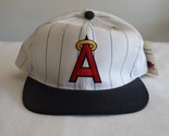 YELLOWED  Vintage Anaheim Angels Starter Cap Hat Cotton Snap Back Pin St... - £62.77 GBP