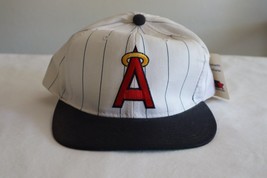YELLOWED  Vintage Anaheim Angels Starter Cap Hat Cotton Snap Back Pin St... - £62.84 GBP