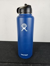 RARE Hydro Flask 40 oz. Wide Mouth  Vacuum-Insulated - &quot;Everest Blue&quot; - Retired - £31.11 GBP
