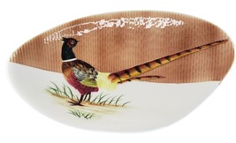 Vintage PY Ucagco Ceramics Japan Pheasant Bird Shallow Bowl Plate - £24.72 GBP