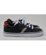 Levi&#39;s Kids Avery Unisex Synthetic Leather Casual Lace Up Black Sneaker ... - $372.70 MXN