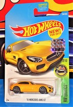 Hot Wheels NEW For 2017 Factory Set #256 &#39;15 Mercedes-AMG GT Dark Yellow w/ Y5s - £3.95 GBP