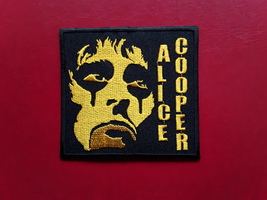 ALICE  COOPER AMERICAN HEAVY METAL  POP ROCK MUSIC SINGER EMBROIDERED PA... - $4.99