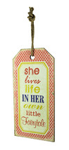 Her Own Little Fairytale Decorative Wood Wall Hanging - £19.09 GBP