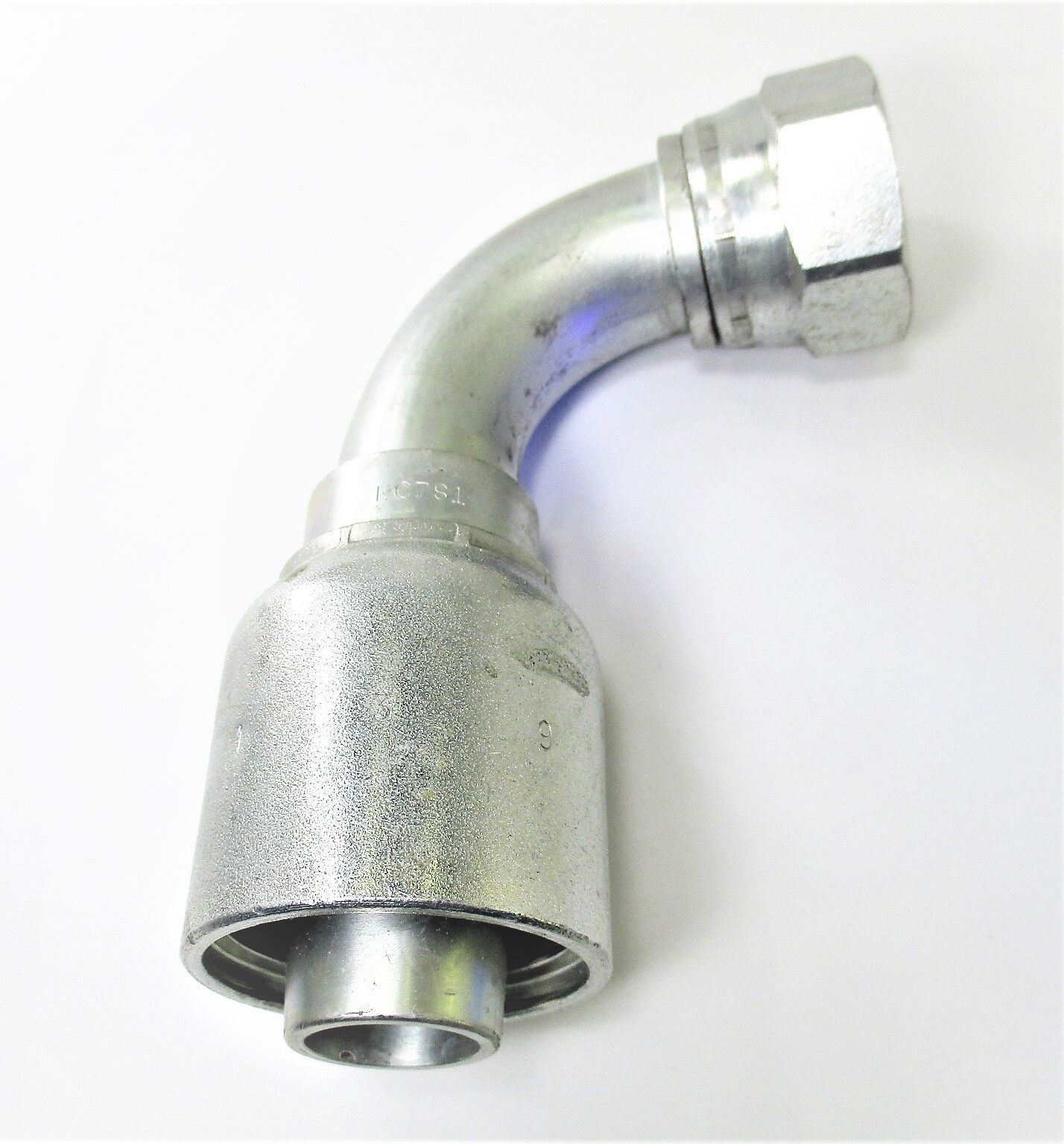 Parker P43-16-R1-R2-R3-F87A Fitting 90 Degree Elbow KC7S1 New - $16.59