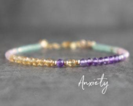 Anti-Anxiety Relief Bracelet - Natural Stone - £7.50 GBP