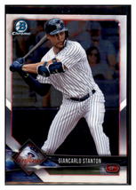 2018 Bowman Chrome Giancarlo Stanton New York Yankees #71 Baseball card ... - £2.36 GBP