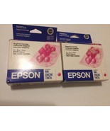 EPSON T0323 Magenta Ink Cartridge  Lot Of 2.  Free Shipping!! - £7.78 GBP