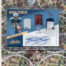 2017 Taywan Taylor Rookie Premiere Relic Memorabilia Auto #&#39; /99 Absolute Tools - £5.33 GBP