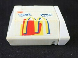 McDonalds 1999 Happy Meal Toy Chicken Nuggets Retro Spy Box White Working Well - £13.26 GBP