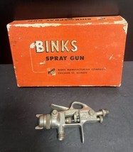 Binks Model 15 J5 Touch Up Gun Silver Chicago USA Steampunk Parts Box Vi... - £37.31 GBP