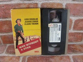 Man without a Star Kirk Douglas / Jeanne Crain Western Classic VHS - £4.78 GBP