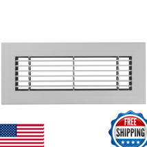 Shoemaker Mfg, Cement Gray, 4x12, Premium Modern Aluminum Floor Grille - $73.36
