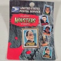 Universal Monsters Pin New 1997 Classic Sealed Phantom of Opera  - £7.15 GBP