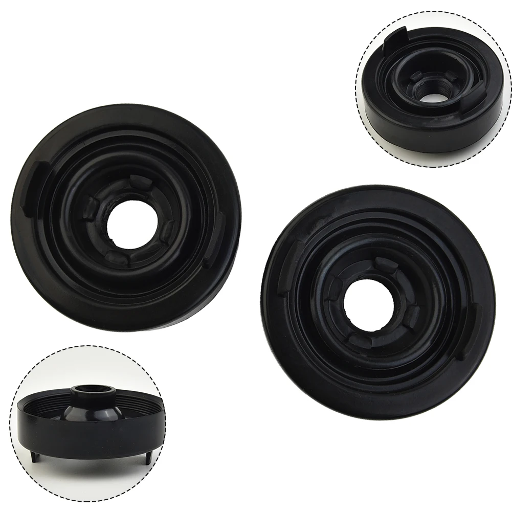 2X Car Headlight Dust Cover Cap 80MM Soft Rubber Light Cover For LED