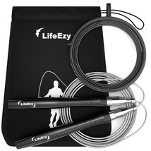 Jump Rope, High Speed Weighted Jump Rope - Premium Quality Tangle-Free -... - £18.07 GBP