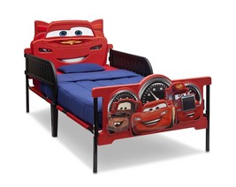 Disney/Pixar Cars Twin Bed In Plastic By Delta Children. - $227.92