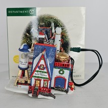 Vintage Department 56 Real Plastic Snow Factory Ornament North Pole 98781 - £43.90 GBP